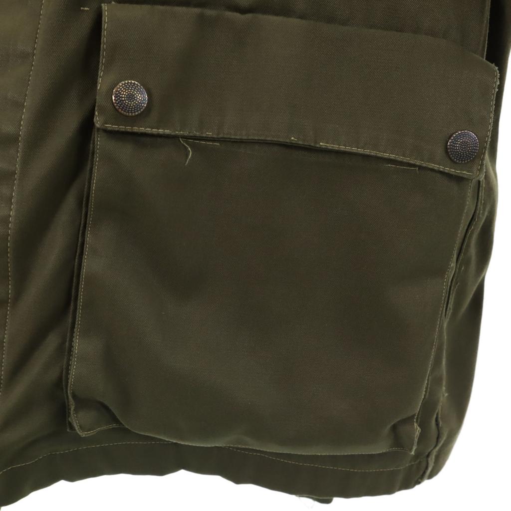 ITALIAN ARMY 70s Vintage Combat Jacket Khaki Military Euro Men's Used