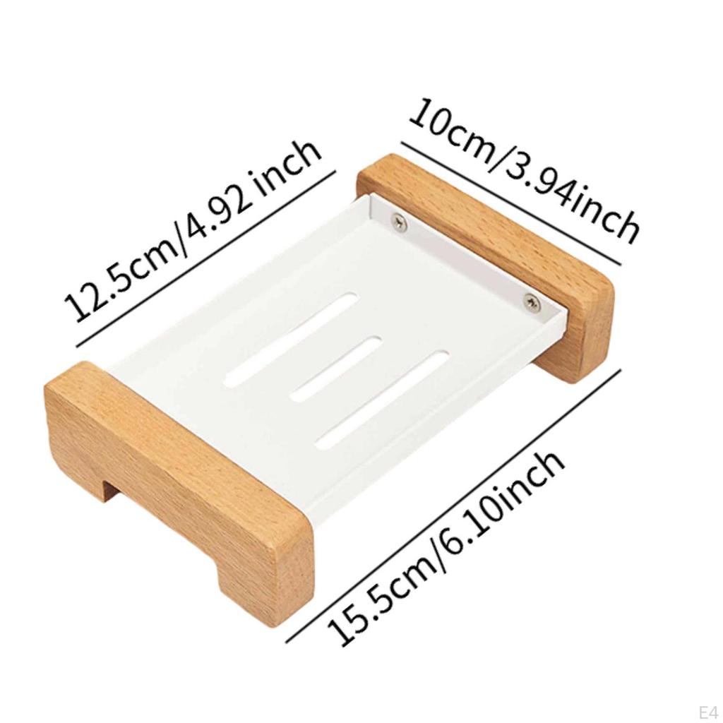 Ablaufseifenhalter für Küche und Badezimmer mit Metalldesign