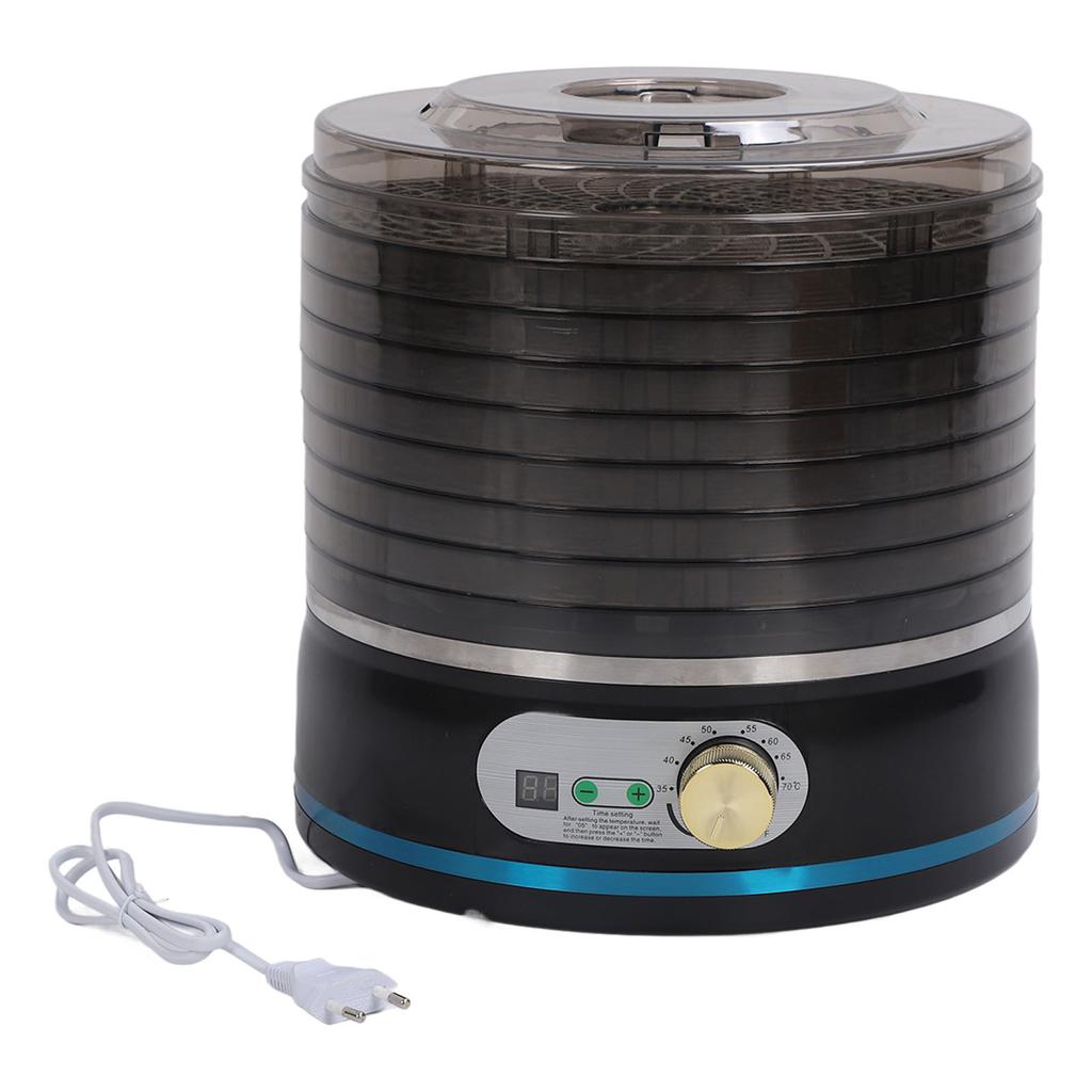 Black 8 Layers Food Dehydrator Machine DIY Food Fruit Dehydrator Electric Food Dryer Machine