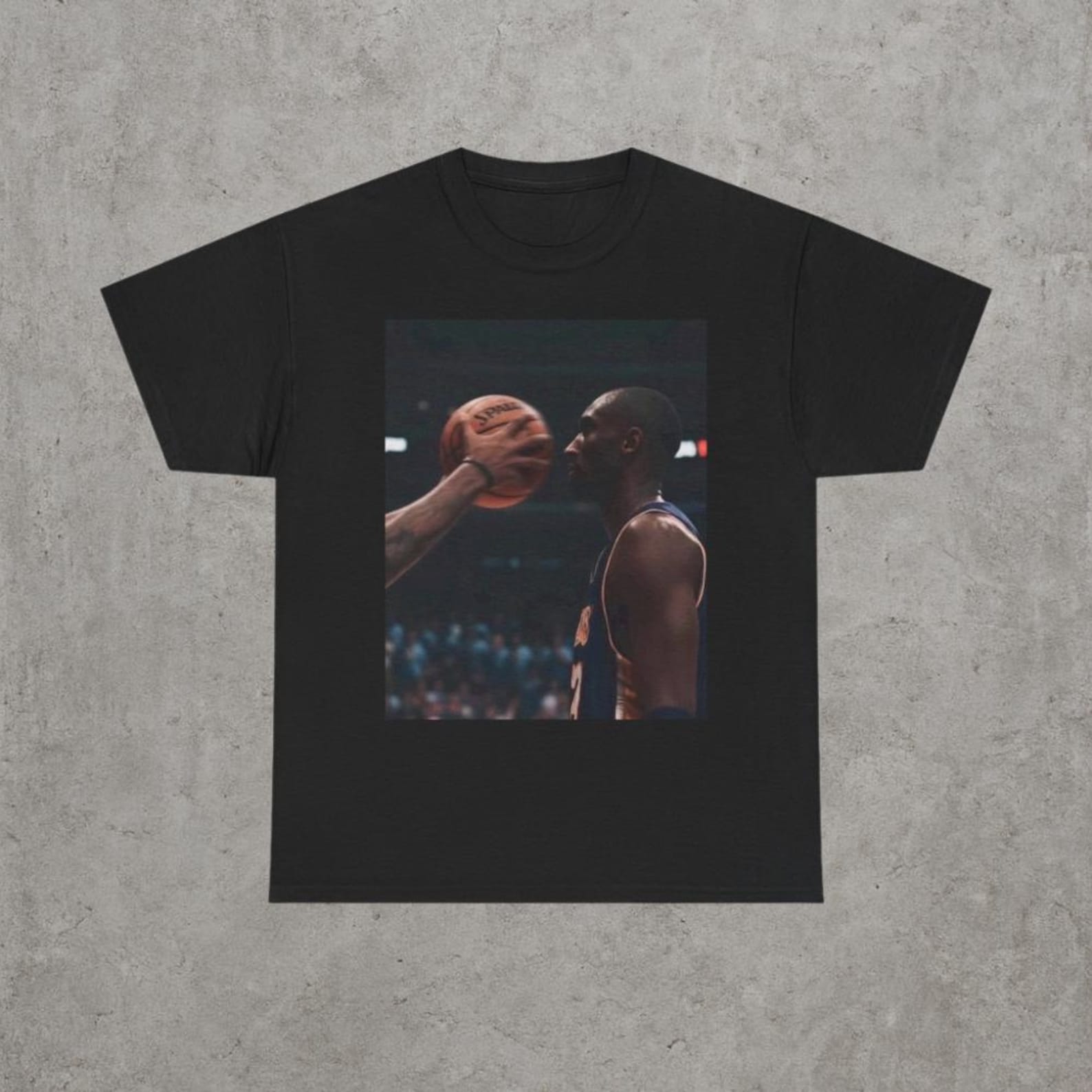 Never Flinch Kobe Motivation Tee Black mamba laker S