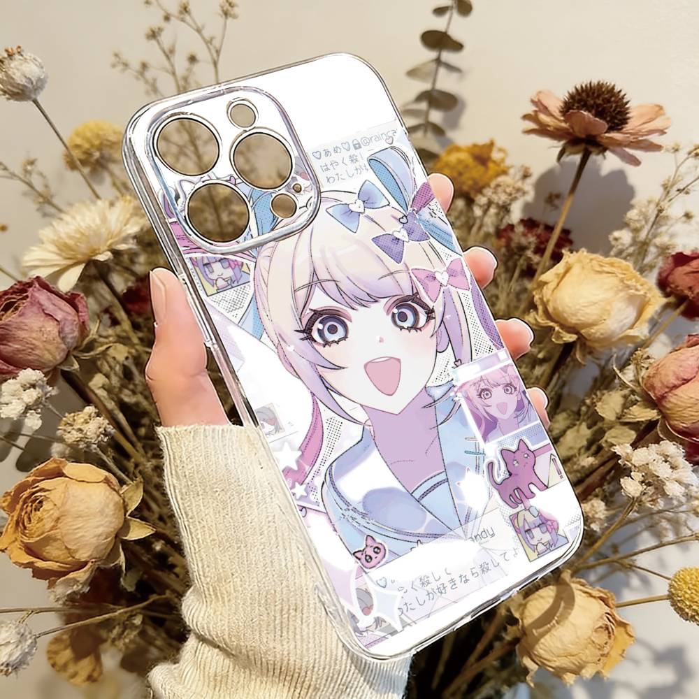 

Needy girl overload Phone Case For iPhone 17 16 15 14 13 12 11 Mini Pro Max Plus Transparent Cover iPhone15plus