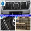 Car Accessories Front Grille Ert Net Ect Screening Mesh Exterior Refit Kit For Toyota Land Cruiser Prado FJ150 2018 -