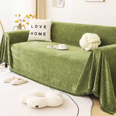 All-inclusive-Sofahandtuch der Spitzenklasse, rutschfester Bezug, Sofakissen, Chenille, Ganzjahres-Universalbezug, Universalbezug, Decke