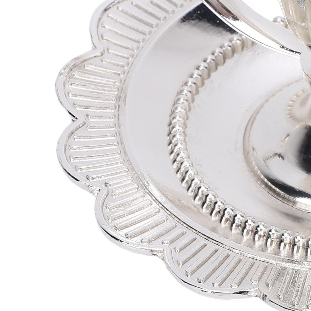Handle Stand Candlestick Holder Drip Catcher Tray Chamberstick Candle Holder Dining Table