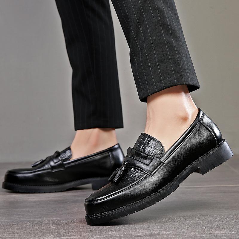 Men Dress shoes formal shoes men's Handmade business shoes wedding Leather Men Oxfords shoes zapatos de hombre 2024