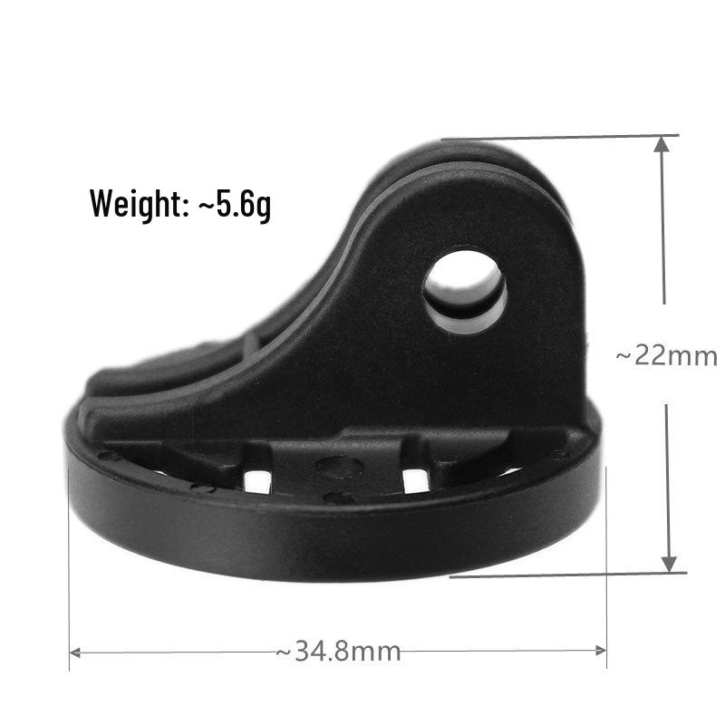 Under-Mount Headlight & Bicycle Computer Holder for Magene Xiluo Rock RHL10001500, Compatible with GO PRO