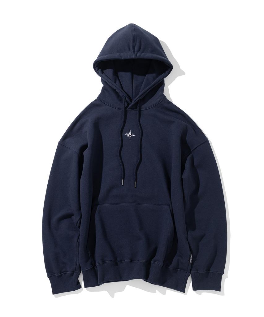 Twig Logo Oversized Hoodie Mffhd001-Nv