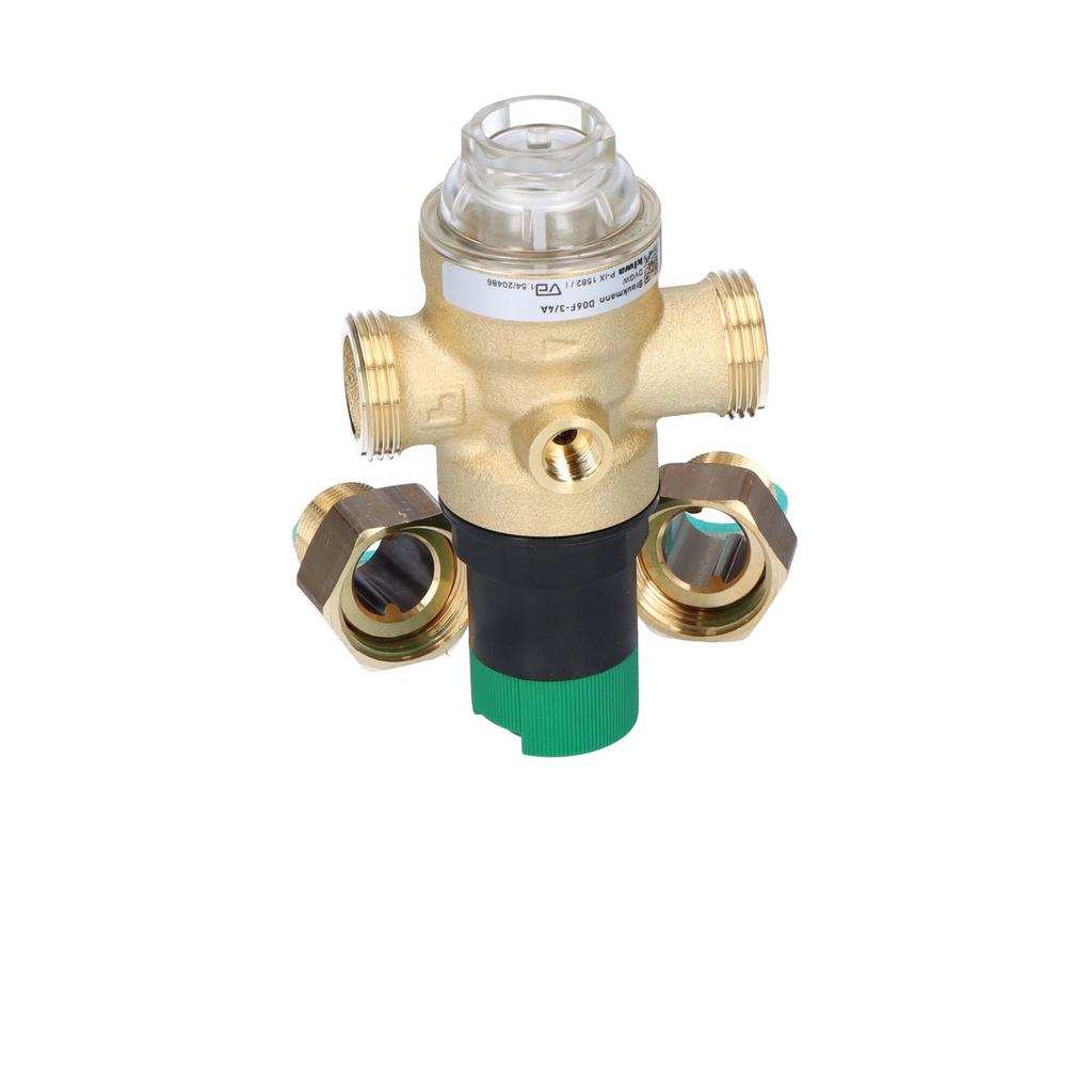 Pressure regulator, with unions, 3/4 inch