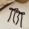 Bow Bowknot Hair Clip 2000s Style Hairpin Sweet Balletcore Bunches Hair Clips