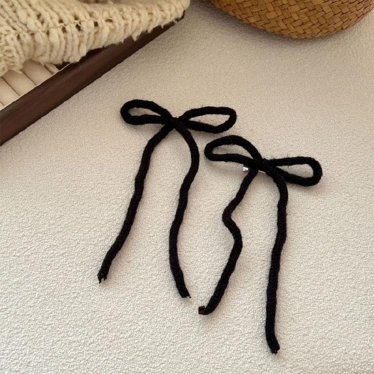 Bow Bowknot Hair Clip 2000s Style Hairpin Sweet Balletcore Bunches Hair Clips