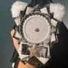 Lacework Cute Badge Holder Kawaii Badge Decoration Tray Anime Pins Display Base  Badge Organizer