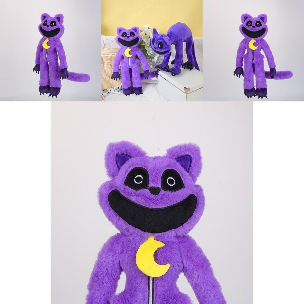 Adorable Poppy Playtime Plush Purple Monster Smiling Critter Toy For Cuddling Delight