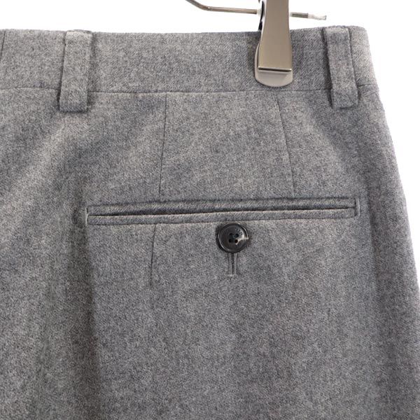 LANVIN Made in Japan wool Slacks pants 79 gray Men's Used