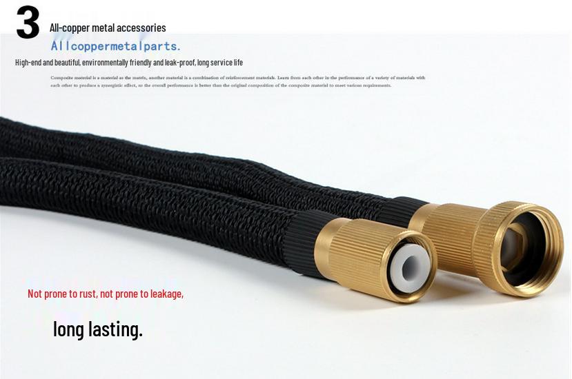 2nd Gen Retractable Garden Hose & High-Pressure Water Gun for Car Wash & Garden Care