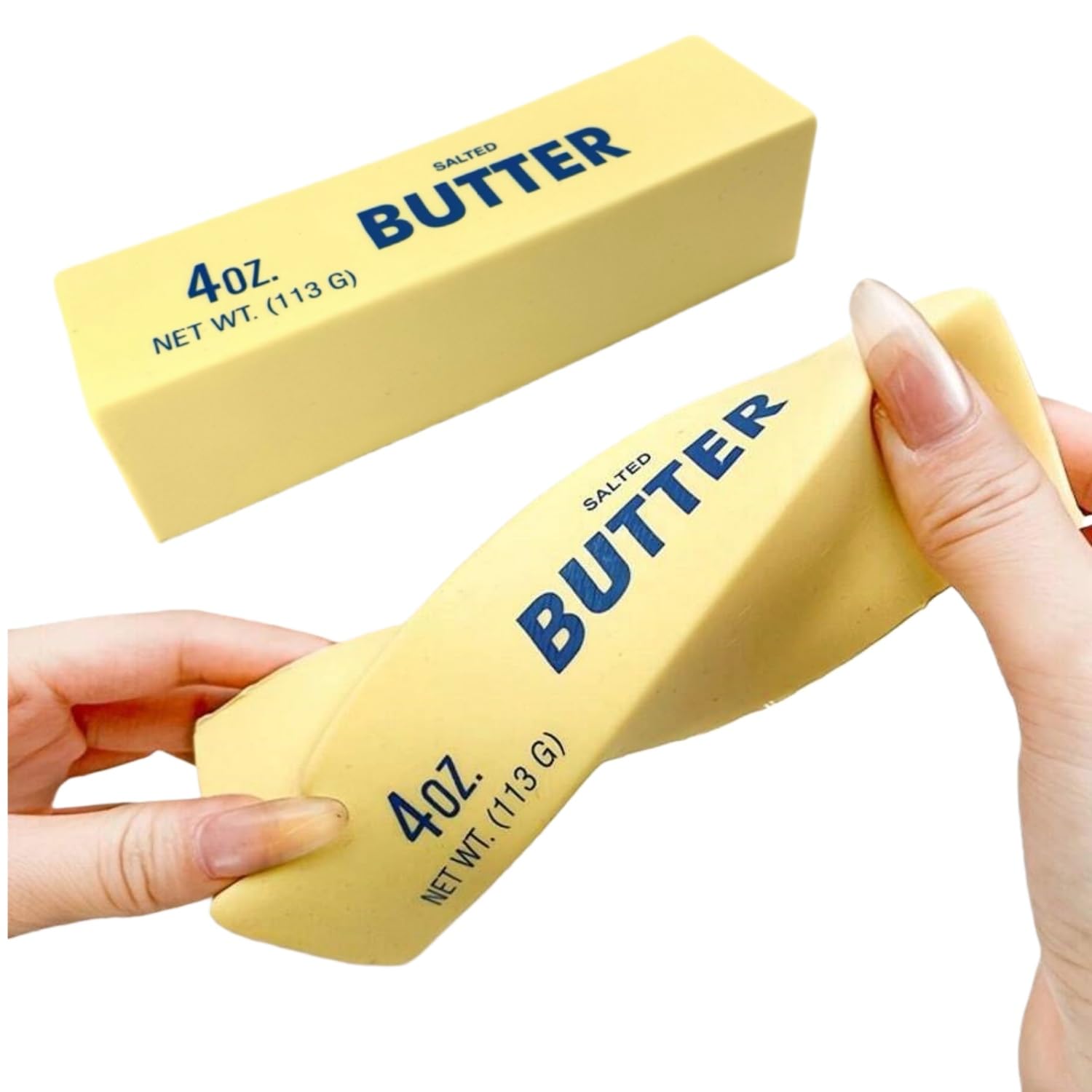 

Butter Squeeze Slow Squeeze Made of slowly recovers its perfect for desk office or study - high-elasticity latex, shape, relaxation, breaks. жовтий
