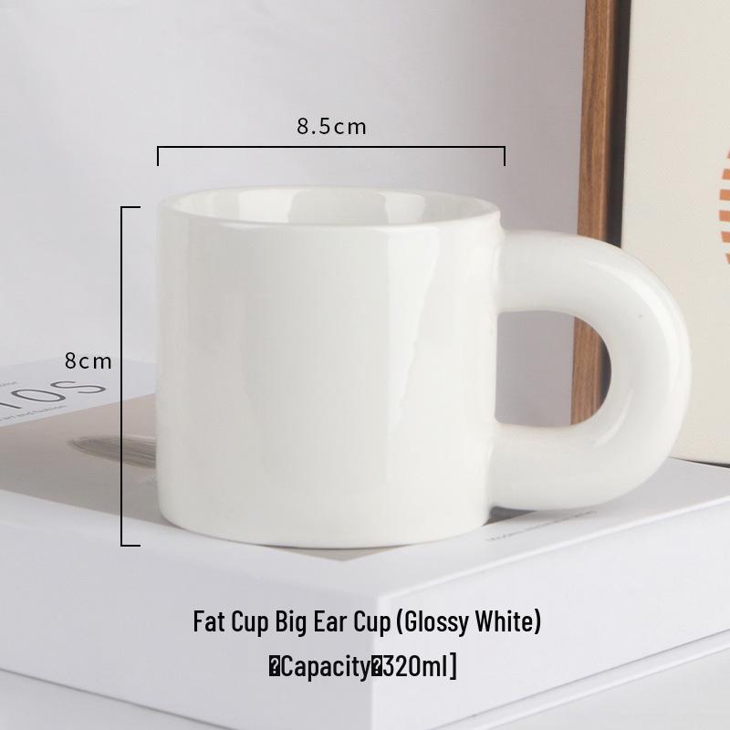 Kreative Keramiktasse mit individuellem Logo für Thermotransfer und Werbegeschenk