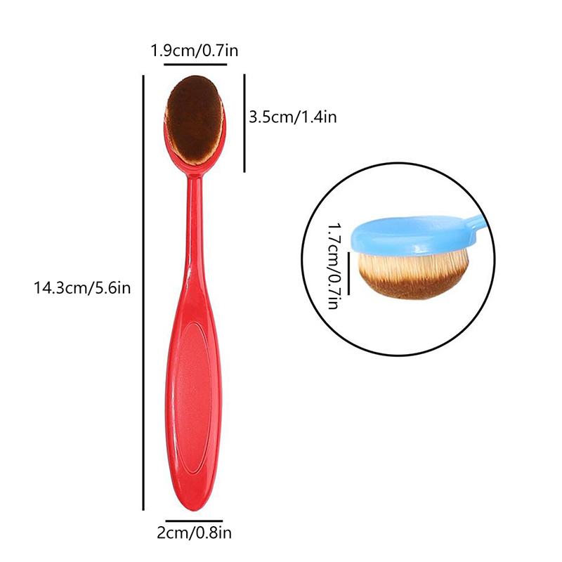 1 Stück Weiche Bürste Nagelstaubbürste Für Maniküre Zubehör Staub Entfernen Kunststoff Reine Bürsten Für Nageldesign Werkzeug