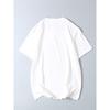 Export Surplus All-Cotton Washed and Brushed Men's Casual Versatile Letter Print Round Neck Short-Sleeve T-Shirt Trendy Base Shirt