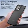 For Oppo Reno13 F 5G (Reno 13 FS 5G)/4G Case Skin-Touch TPU + PC Matte Phone Back Cover, Transparent Black