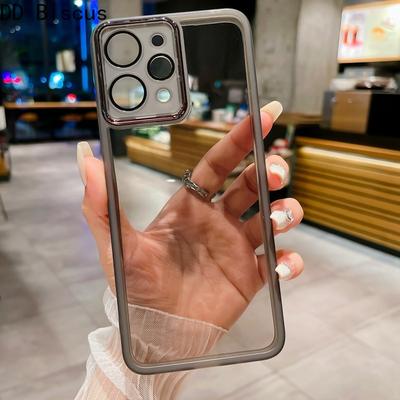 Husă antișoc pentru Xiaomi Redmi 12 A1 A2 10C 12C Note 12 11 Pro Samsung S23 FE S22 A14 A24 A34 A54 OPPO A57 Protector lentile pentru cameră Capă completă Carcasa