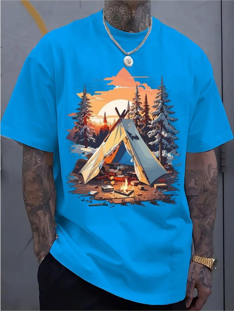 

Men s casual sports fashion short sleeves S