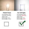 2PCS Superior LED T15 W16W 45 SMD 4014 Car Auto Canbus Reversing Lamps Stop Light Back Up Lights Reverse Bulb Dome Lights 6