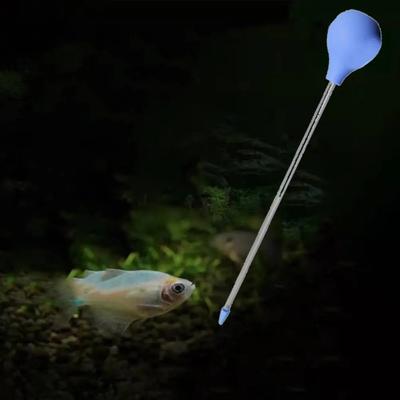 Lange Acrylröhre Acryl-Korallenfutterspender Transparenter Silikon-Korallenfütterungsschlauch 25-55cm Fisch-Korallen-Fütterungswerkzeug für die Korallenfütterung