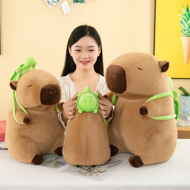 

Плюшевый брелок-капибара и набор подушек-игрушек поп-ит 25cm 0.15kg