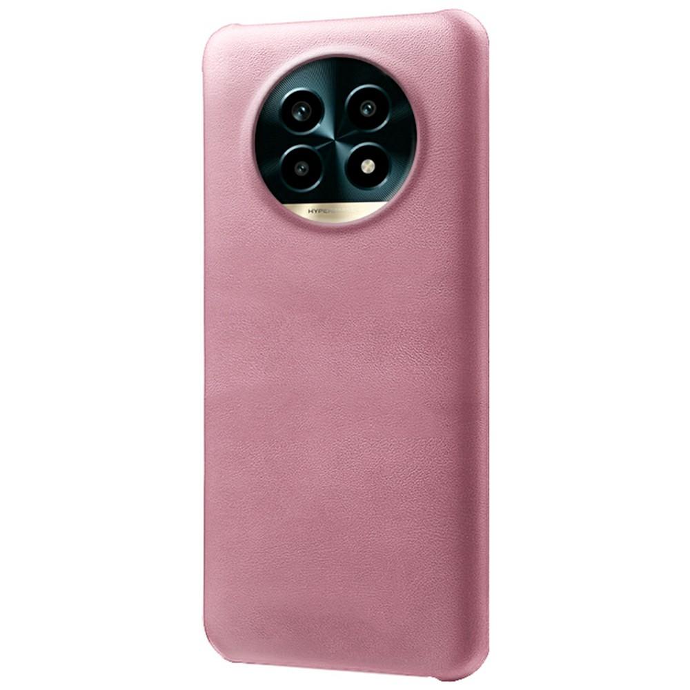 For Realme 13 Pro 5G (Global)/13 Pro+ 5G (Global) Case Calf Texture PU Leather Hard PC Protective Phone Cover