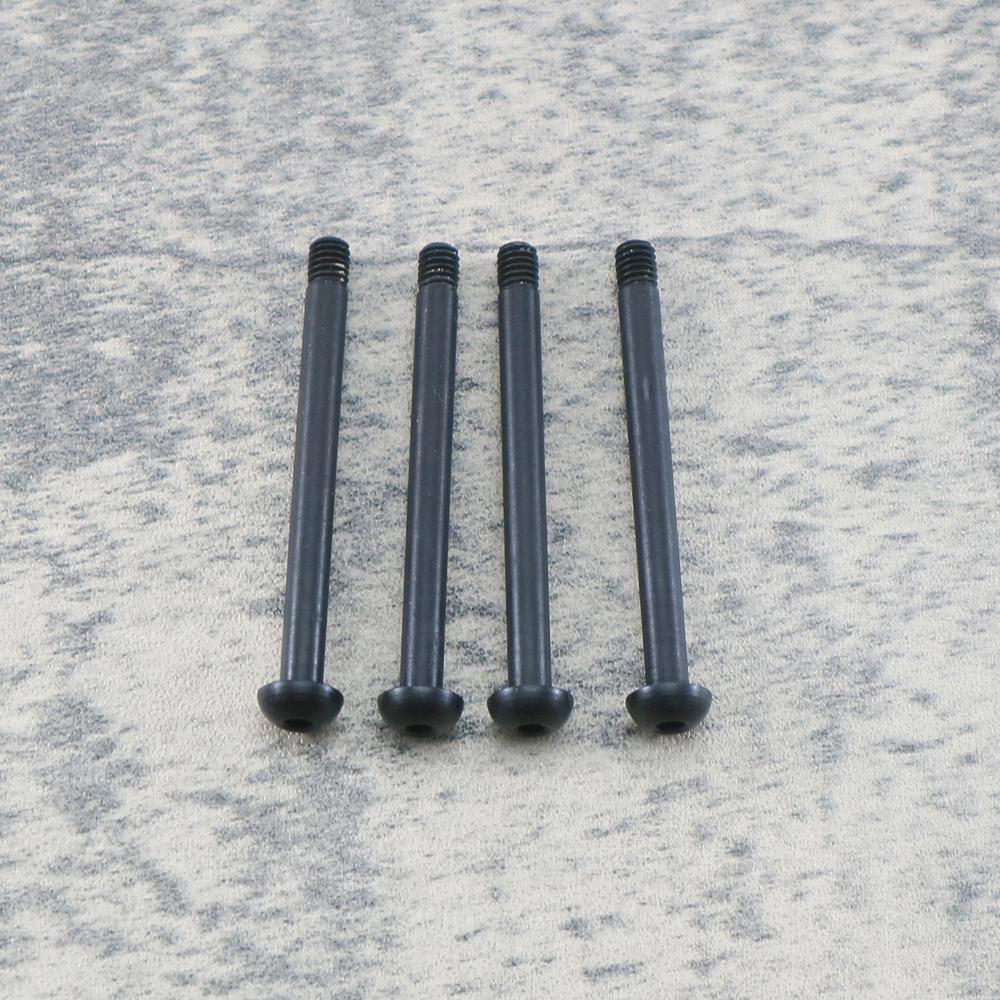 RCAWD 4PCS/SET HINGE PIN FRONT UPPER Suspension Arm M4X46MM for Arrma 1/7 1/8 Series Cars Hopups Upgrade Parts