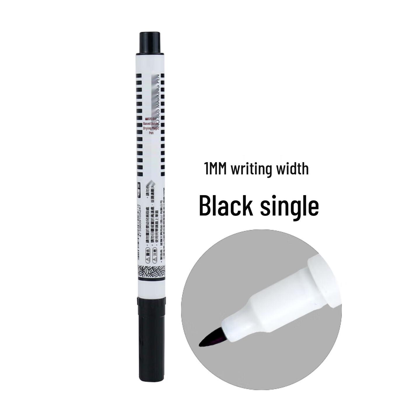 

Lion 685 Dual-Tipped Permanent Marker - Red, Blue, Black