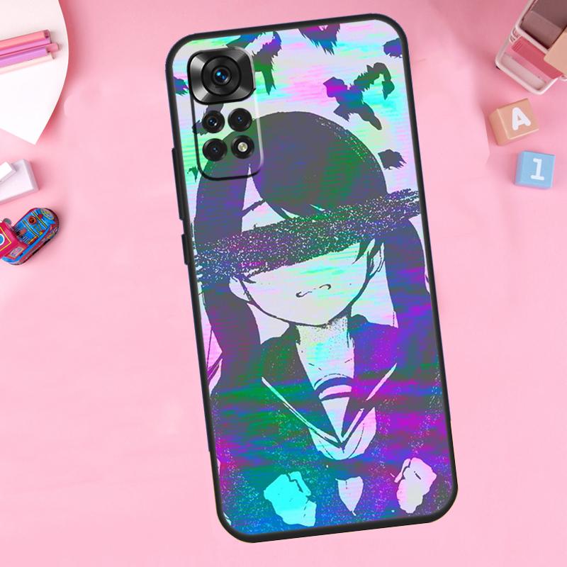 Sad Anime Aesthetic Senpai For Xiaomi Redmi Note 14 13 10 11 12 15 Pro Plus Phone Case For Redmi 15C 13C 12C 10C 14C 15