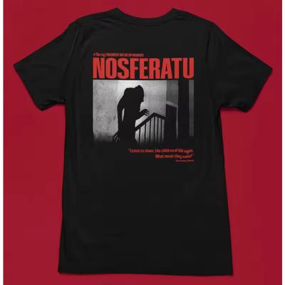 Nosferatu T Shirt, Dracula T Shirt, Movie Cult T Shirt Men's T Shirt Harajuku Style Summer Unisex Casual T Shirt