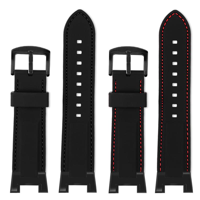 New Modified Silicone Watchband For Casio PROTREK Series PRW-7000 PRW7000 PRW-7000FC Rubber Watch Band Strap With Tools Bracelet