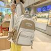 Japanese and Korean colleges have contrasting colors and large-capacitystudent schoolbags. New exquisite junior high school and high school backpacks.