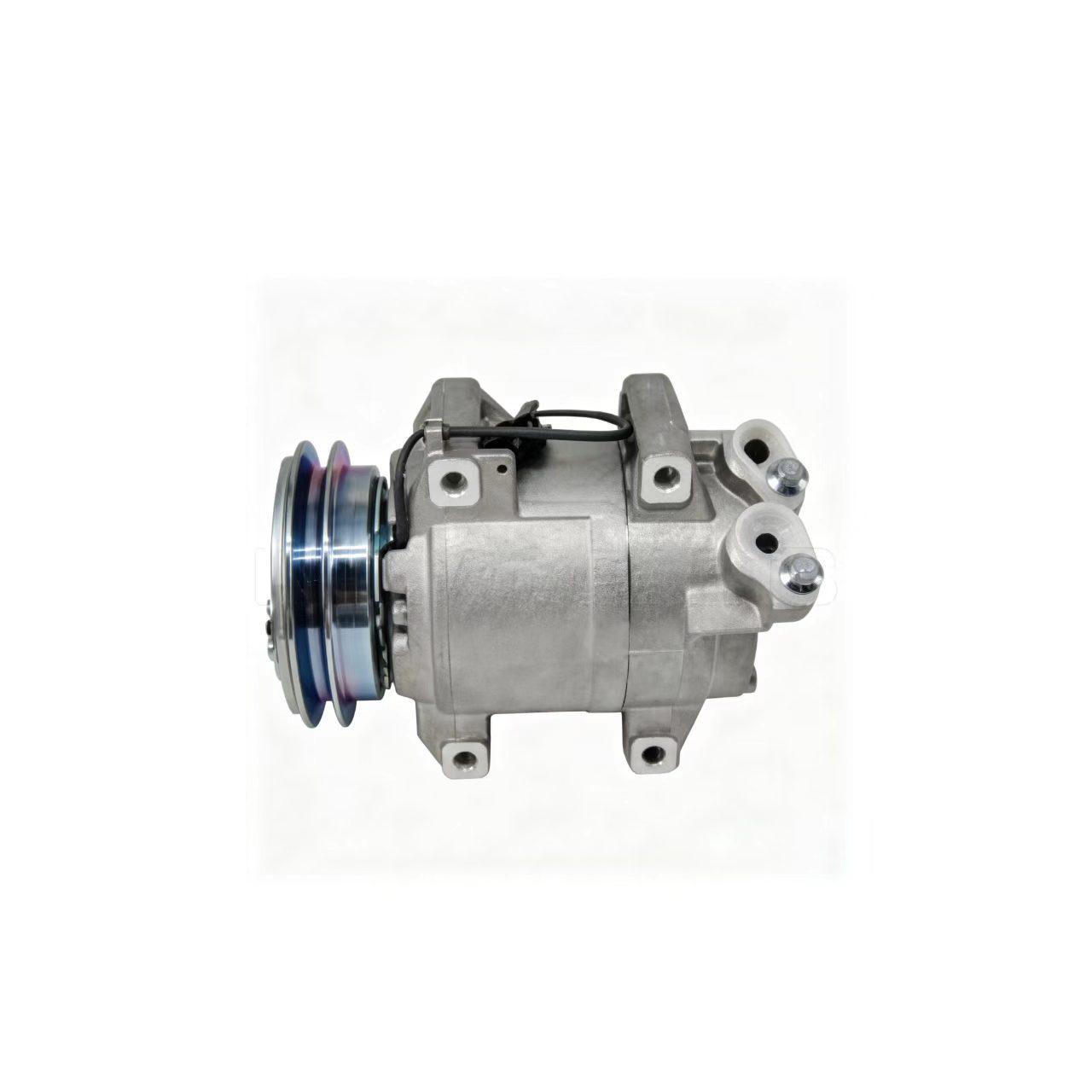 

The DKS15D Compressor for Mitsubishi Montero, compatible with parts 506012-1501, Z0016253A, and Z0009896. /