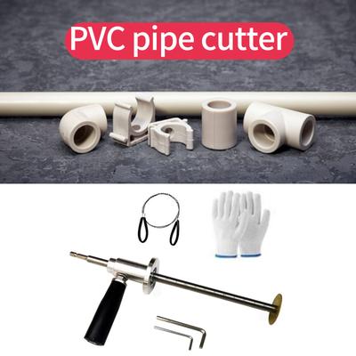 Innenrohrschneider für PVC-Rohr Innenrohrschneider mit Griff Edelstahl Internes Rohrschneider-Werkzeugset Einstellbar
