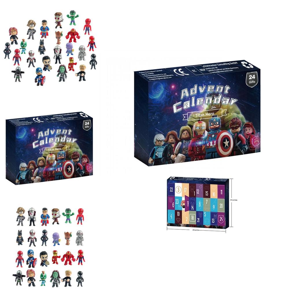 Festive Marvel Avengers Toy Advent Calendar For Kids' Christmas Countdown Fun