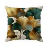 Ginkgo Leaf Cushion Cover Pillowcase Printed Polyester 45X45Cm Throw Pillowcover Decorative Sofa Cushion Pillowslip Home Decor