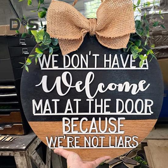 

Гладкий край входной двери венок ручной работы привлекательные ворота входная дверь приветственный венок знак