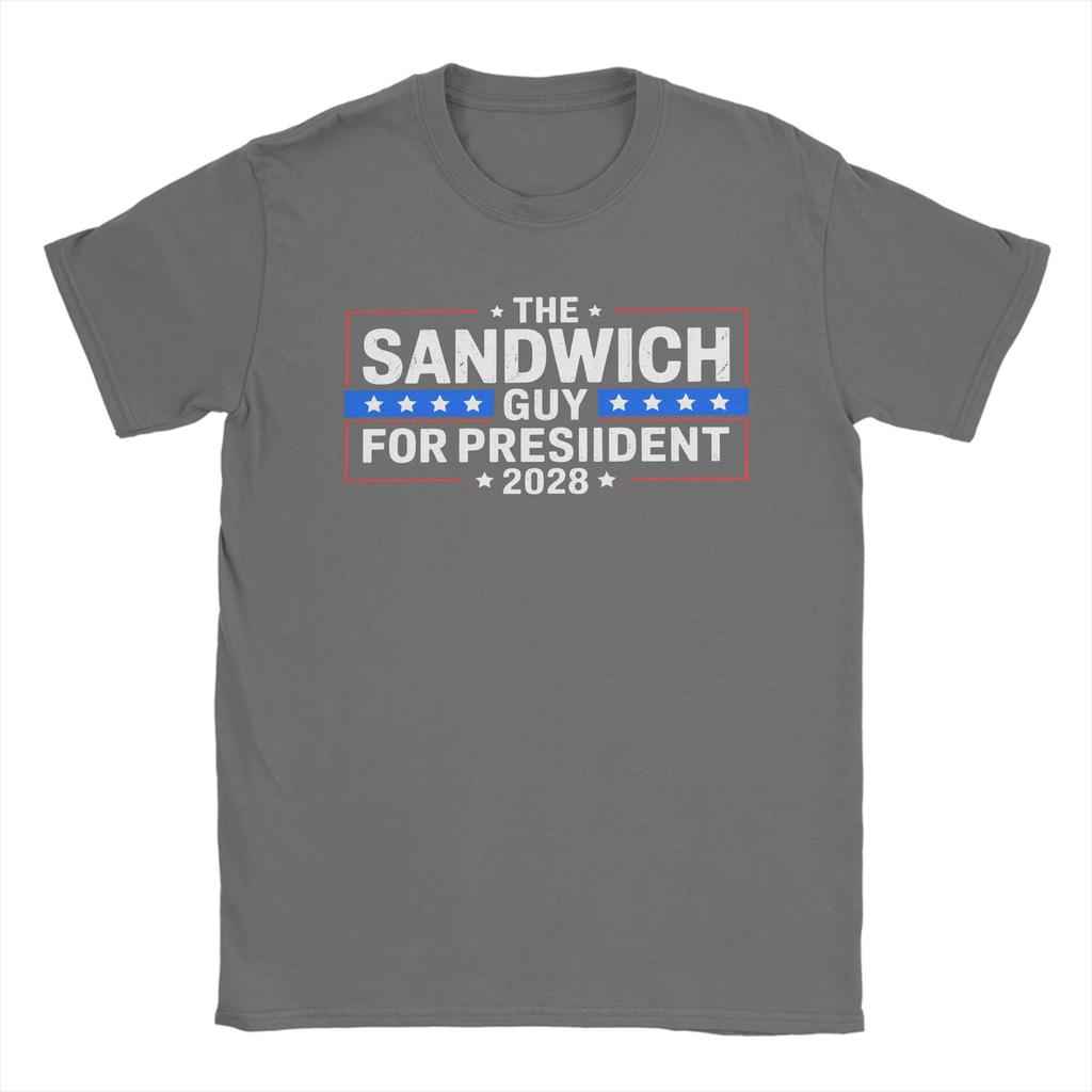 Dc Sandwich Guy T Shirt for Men 100% Cotton Awesome T-Shirts O Neck Tee Shirt Short Sleeve Clothing Plus Size