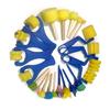 Schwammmalwerkzeug-Set Pilz-Schaumstempel und Schwammwalzen für Kinder Malerei Kindergarten Vorschule Bastelprojekt