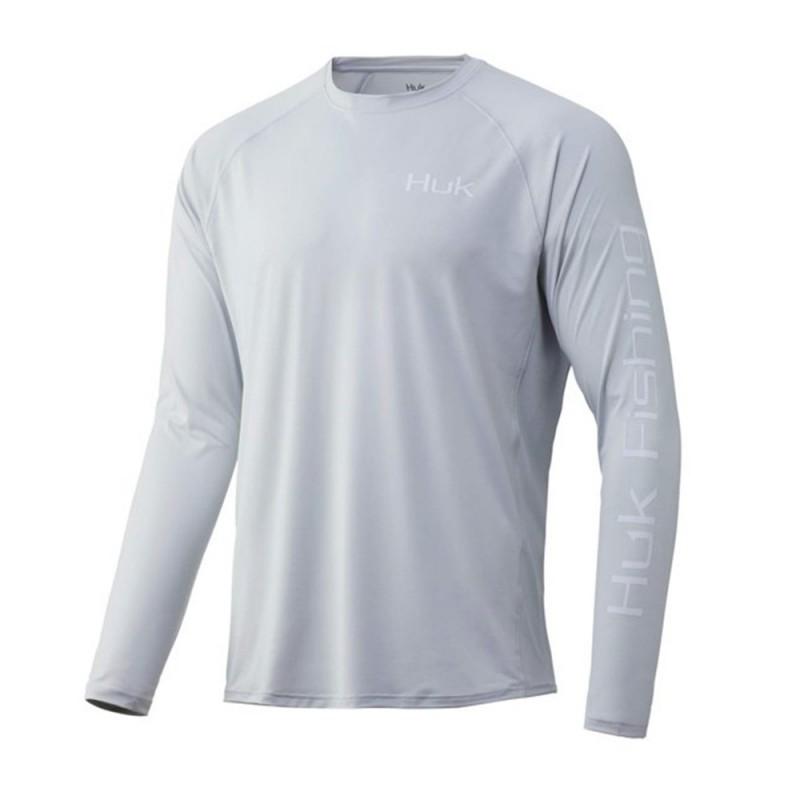 HUK Fishing Clothes Sunscreen Moisture Absorption Quick-drying Men's Outdoor Ultraviolet Protection Long-sleeved