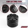 4 Stück Gummipads für Wagenheberständer, 125 mm Durchmesser, Gummipads für Wagenheber, Rahmenschutz, Adapter, Wagenheberwerkzeug, Zubehör