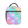Insulated Lunch Bags Cooler Bag Reusable,Lunch Container P-Pusheencats Leakproof Lunch Box Tote Food Bag Office  Travel
