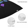 Rainbow Dice Set Tabletop Rpg Gaming Square Pillowcase Polyester Linen Velvet Printed Zip Decor Throw Pillow Case Cushion