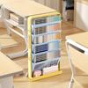 3/5 Layer Structure Study Desk Organizer Removable Textbook Storage Rack  Office File Storage