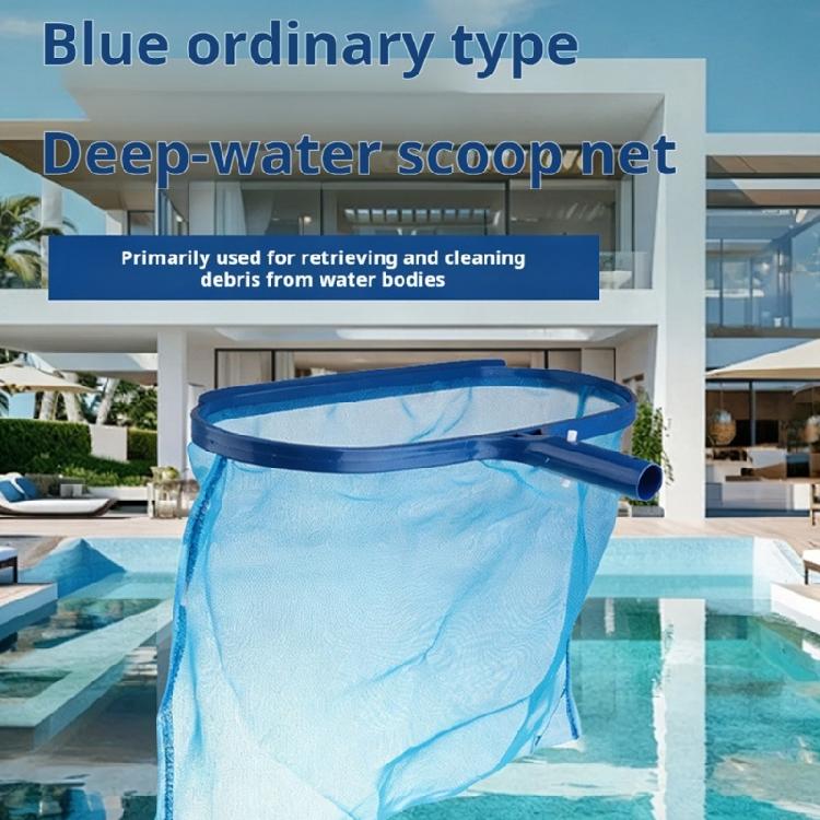 Raccoglitore di foglie per acque profonde Rete per piscina di grande capacità Strumento di pulizia piscina più profondo ed efficiente Rete per pulizia foglie stagno Durevole