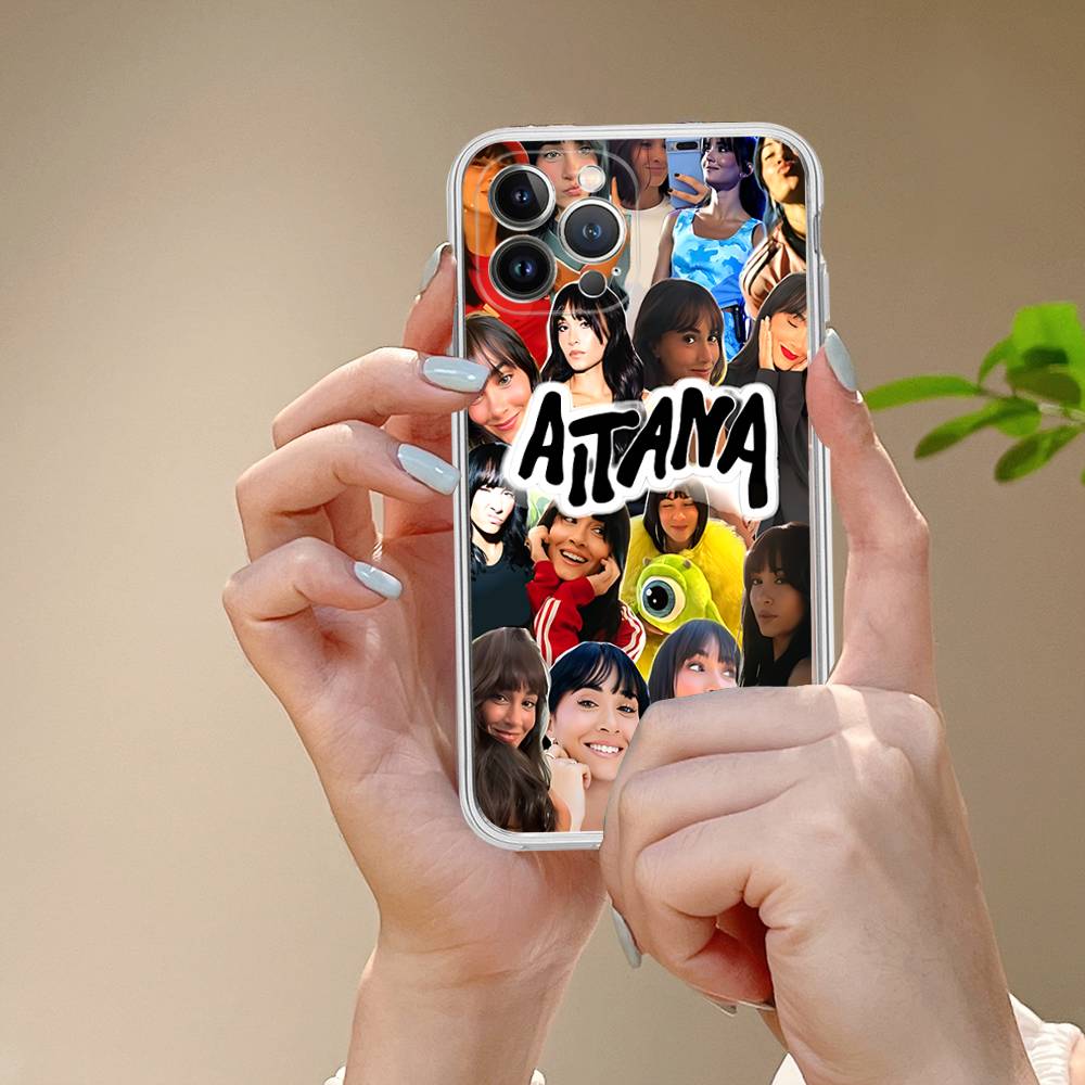 Singer A-Aitana Ocana For IPhone 11 12 13 14 15 16 17 Pro Max Plus 13 Mini Silicone Soft Transparent Back