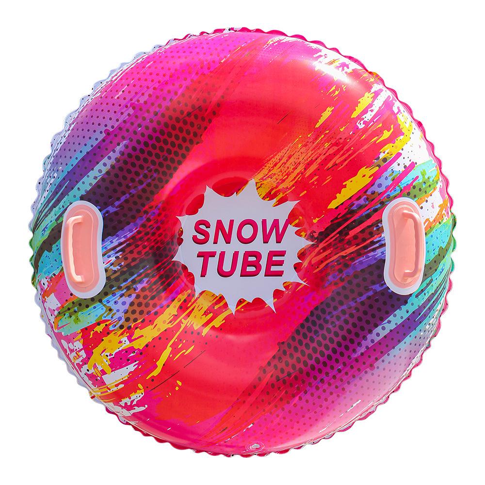 Inflatable Cold-Resistant Snow Tube for Kids - Anti-Rollover Design